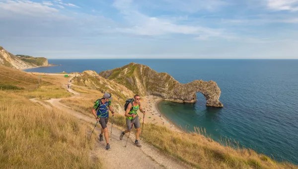 Jurassic Coast Challenge trekkers