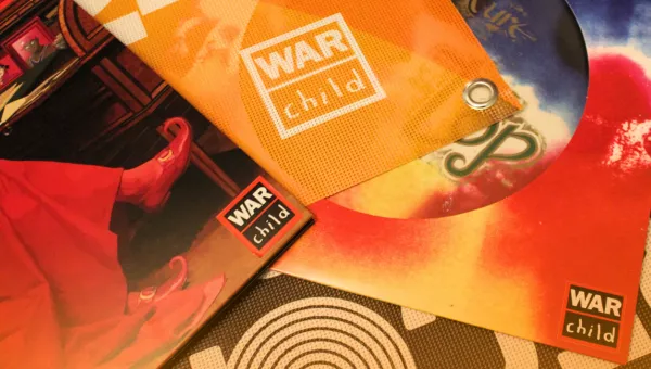 Record Store Day and War Child branding.