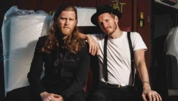 The Lumineers band members.