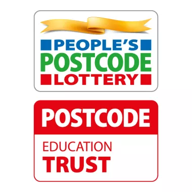 People's Postcode Lottery logo. 