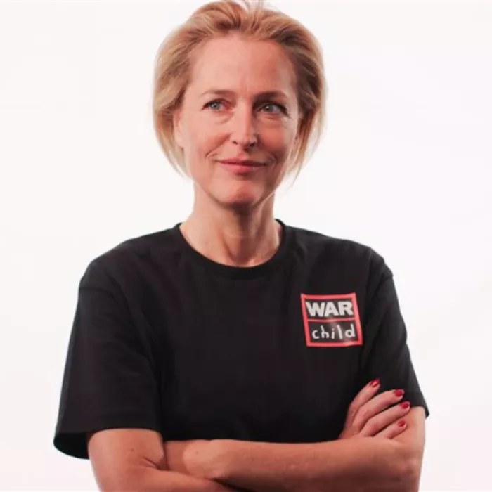 War Child UK Ambassador, Gillian Anderson